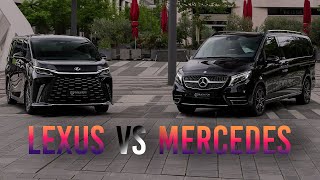 Luxury Jets: Lexus LM vs Mercedes-Benz V-Class VIP