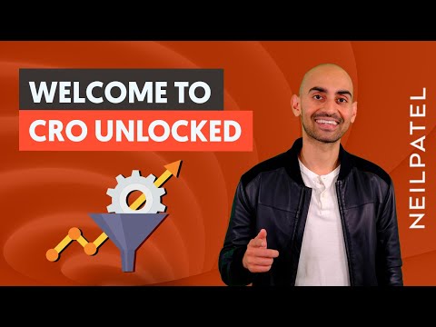 CRO Unlocked – Free Conversion Rate Optimization Course by Neil Patel – Increase Website Conversions