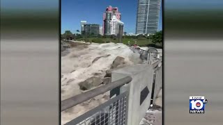 Video shows rough waves injure 6 in South Beach