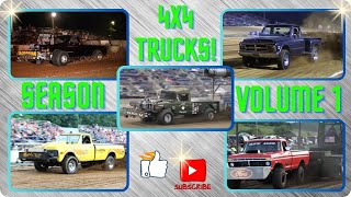 Epic Truck Pulling Power Showdown Modified 4x4 Truck Pulling Season Video