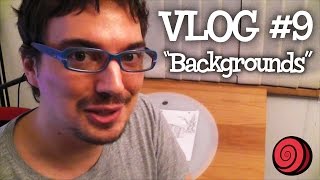 VLOG 9: "Background Design" - Creating an Animated Short!
