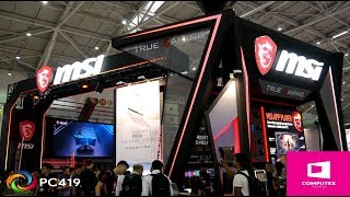 Computex 2018 MSI Booth