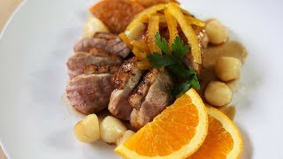 How to make an authentic canard a l'orange (duck breasts with sweet and sour orange sauce)