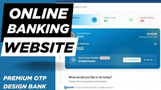 How to Create Online Banking Website | Online Banking PHP Script