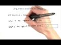 Arguments and Return Values Exercise - Intro to Java Programming