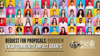 2024 UWSN Community Impact Grants RFP Instructional Video