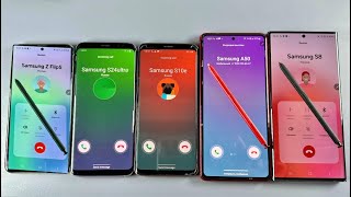 Samsung S8-S9-S10 incoming Call Samsung S24ult-Note10 Lite Red