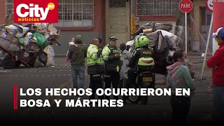 Dos casos de sicariato se reportaron en la mañana de este lunes en Bogotá | CityTv