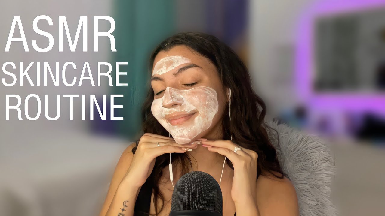 Asmr Skincare Routine Youtube