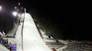 Einweihung Heini Klopfer Skiflugschanze -  erster Sprung