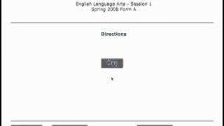 Educational Accommodations Example - English Language Arts