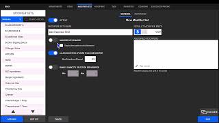 Modifiers: Create a Modifier Set
