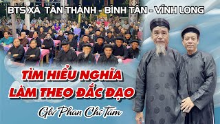 Đề tài: TÌM HIỂU NGHĨA LÀM THEO ĐẮC ĐẠO. Glv Phan Chí Tâm. 13/11/2024