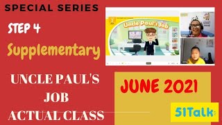 51Talk Actual Class UNCLE PAUL's JOB -NTT Mock Demo resource after interview technical check ce demo