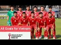 All Goals for Vietnam U16 - Asean U16 Boy's Championship Indonesia 2024