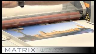 Matrix MX-370 and MX-530 Single-Sided Laminator [Sydney Stone]