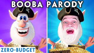 BOOBA CHARACTERS IN REAL LIFE! (BOOBA FUNNY ANIMATED PARODY) | Booba and Pirate Treasure