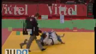 JUDO 2000 Tournois de Paris: Gella Vandecaveye (BEL) - Nesria Traki (TUN)