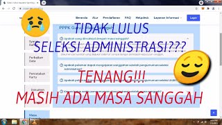 PENGERTIAN MASA SANGGAH PPPK dan CPNS