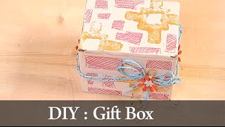 DIY Gift Box | Easy Way To Make A Gift Box