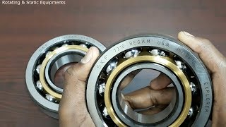 DUPLEX BEARING ARRANGEMENT IN SINGLE ROW ANGULAR CONTACT BALL BEARING | Rotating \u0026 Static Equipments