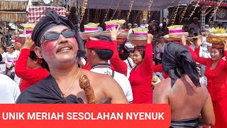 Unik, Seru & Meriah Sesolahan Nyenuk Desa Adat Sala,Serangkain Karya Agung Ngenteg Linggih.