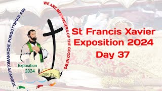 St Francis Xavier Exposition 2024  || Day 37 || Mass || Old Goa || Live || Goa365 TV