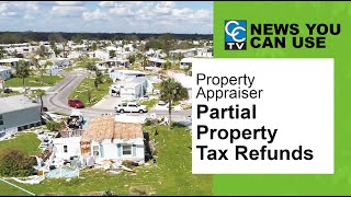 News You Can Use: Partial Property Tax Refund