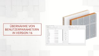 ELITECAD@Work - Übernahme von Benutzerparametern in Version 16