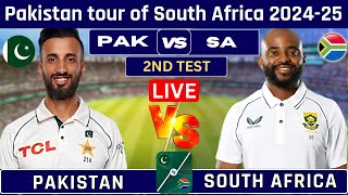 Pakistan vs South Africa | 2nd Test | Day 1, Session 3 | PAK vs SA | 2024 Live Score \u0026 Commentary