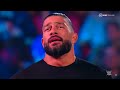 roman reigns entrance wwe smackdown march 4 2022 4k