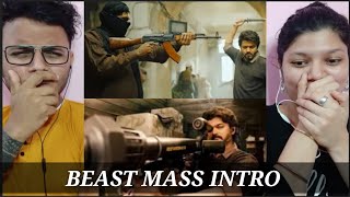 BEAST INTRO MASS FIGHT Scene Reaction | Thalapathy Vijay, Pooja Hegde | Beast Movie Scene Reaction