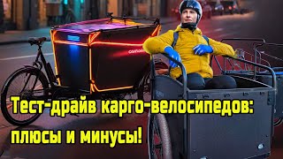 ГРУЗОВЫЕ КАРГО ЭЛЕКТРОВЕЛОСИПЕДЫ: ПЛЮСЫ И МИНУСЫ. МОИ ЧЕСТНЫЙ ТЕСТ. КАРГО-ВЕЛОСИПЕДЫ 2024!