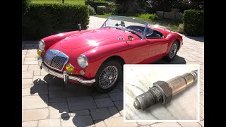 1958 MGA Mk 1 - FAST Air Fuel Ratio Meter \u0026 Data Logging FAST air fuel meter allows mixture tuning.