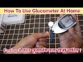 How To Use Dr Morepen Glucometer |  Blood Sugar Normal Range