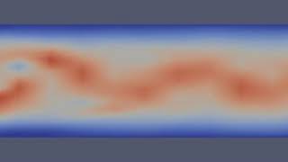 Fluid-structure interaction (Hron-Turek FSI 3)