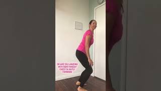 Leaking with jumping? Use your legs to absorb the impact. No amount of kegels will fix this.