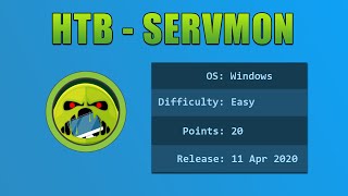 Hack The Box - ServMon