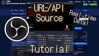 URL/API Real-time OBS Live Data Plugin [Tutorial]