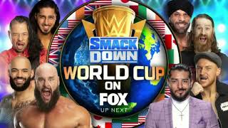 WWE Smackdown November 11, 2022 Smackdown World Cup Official Match Card