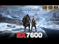 God of War Ragnarok | RX 7600 | FHD, QHD, 4K benchmarks