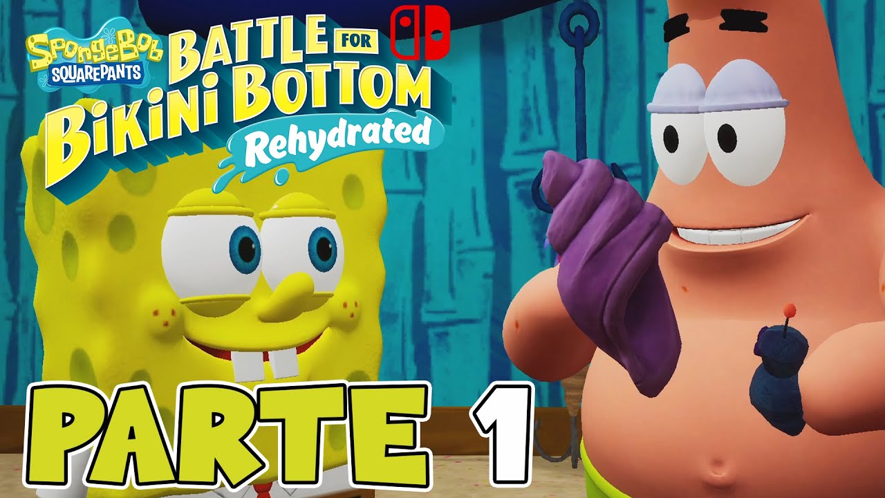 PRIMERA HORA DE JUEGO | PARTE #1 | BOB ESPONJA: BATTLE FOR BIKINI ...