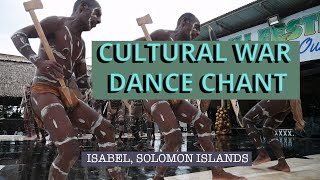 Cultural War Dance Chant from the Solomon Islands, Kodili Festivals, Isabel.