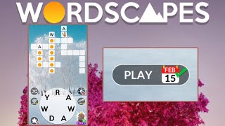 Wordscapes Daily Puzzle February 15, 2025