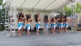 TAMAHANA Tahitian Dance School [フラ・タヒチアンダンス] 演舞7-1いわき街なかコンサート in TAIRA 2017