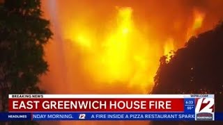 East Greenwich home likely total loss after fire