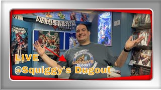 Comic Book Haul Talk Live at Squiggy's Dugout