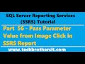 SSRS Tutorial 56 - Pass Parameter Value from Image Click in SSRS Report