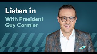 Financial literacy: A passport to empowerment | Listen in with president Guy Cormier