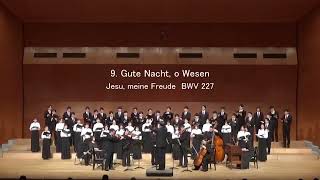 9. Gute Nacht, o Wesen―Jesu, meine Freude　BWV 227(J. S. Bach)